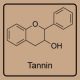 tannin removal from drinking water
