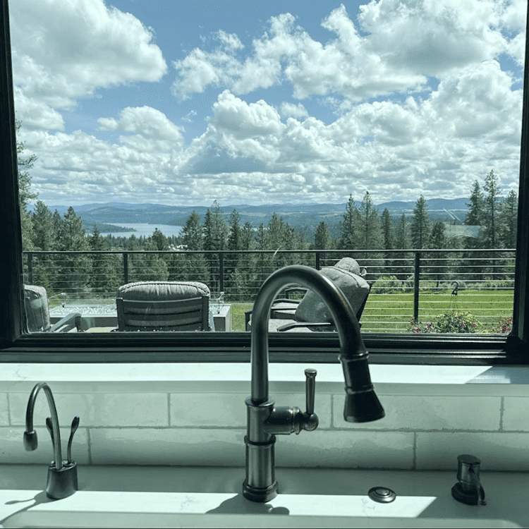 Greater Spokane-Coeur d'Alene Region View from Kitchen